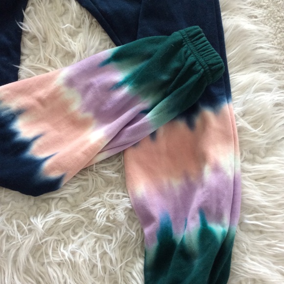 NWT Wildfox Tie Dye Joggers - Picture 8 of 9